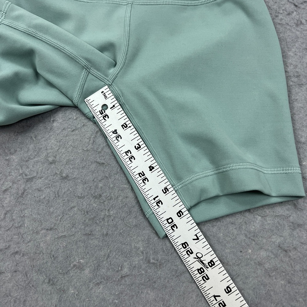 Lululemon Wunder Train High-Rise Short 6" Womens 4 Misty Glade Biker Yoga W7BESS - Picture 7 of 13